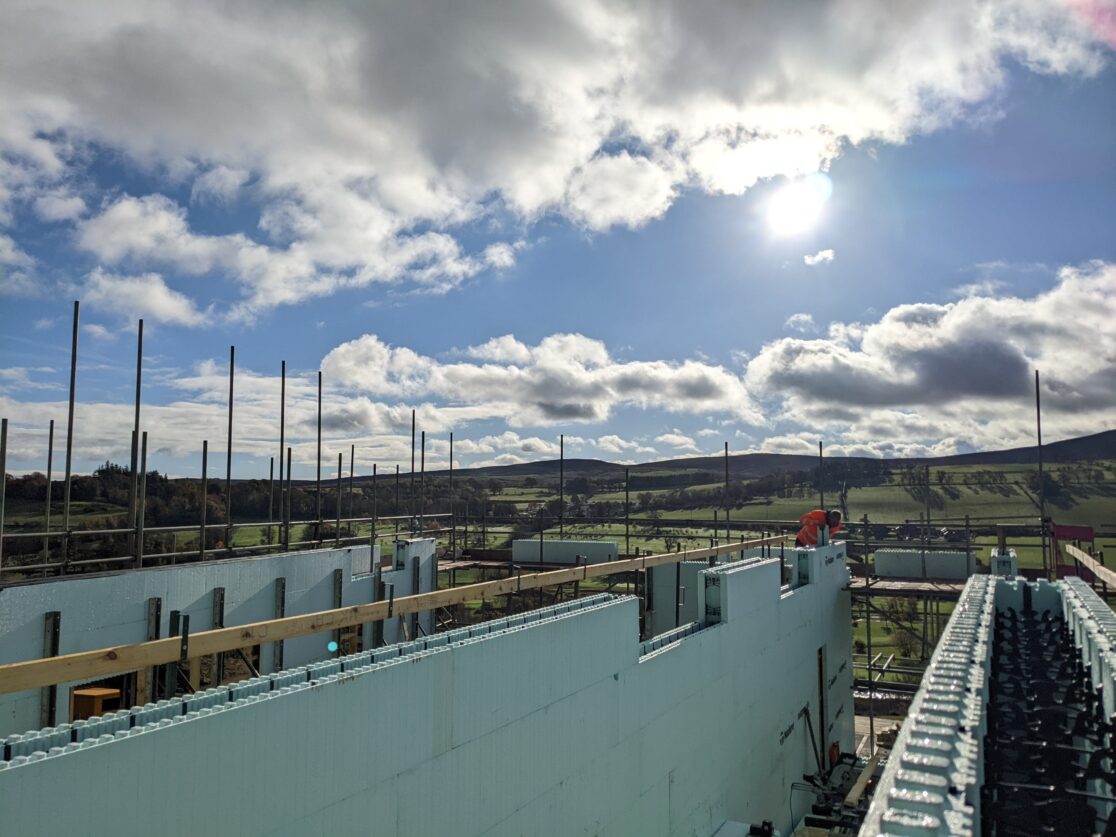 Construction progress