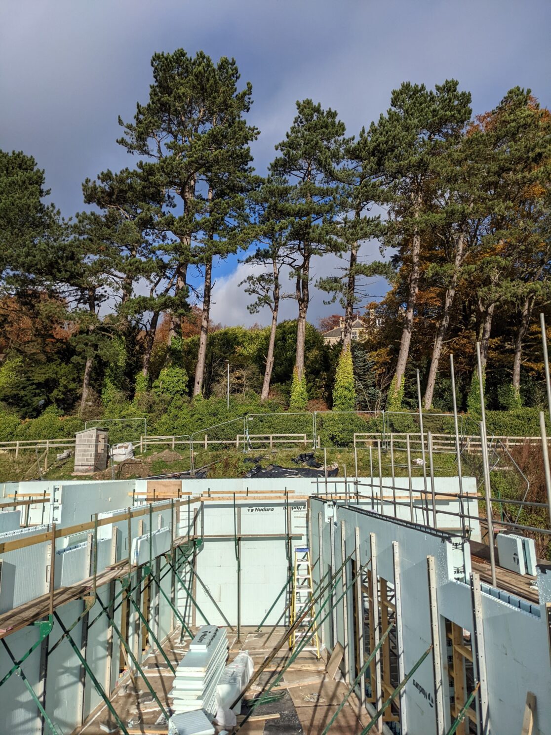 Construction progress
